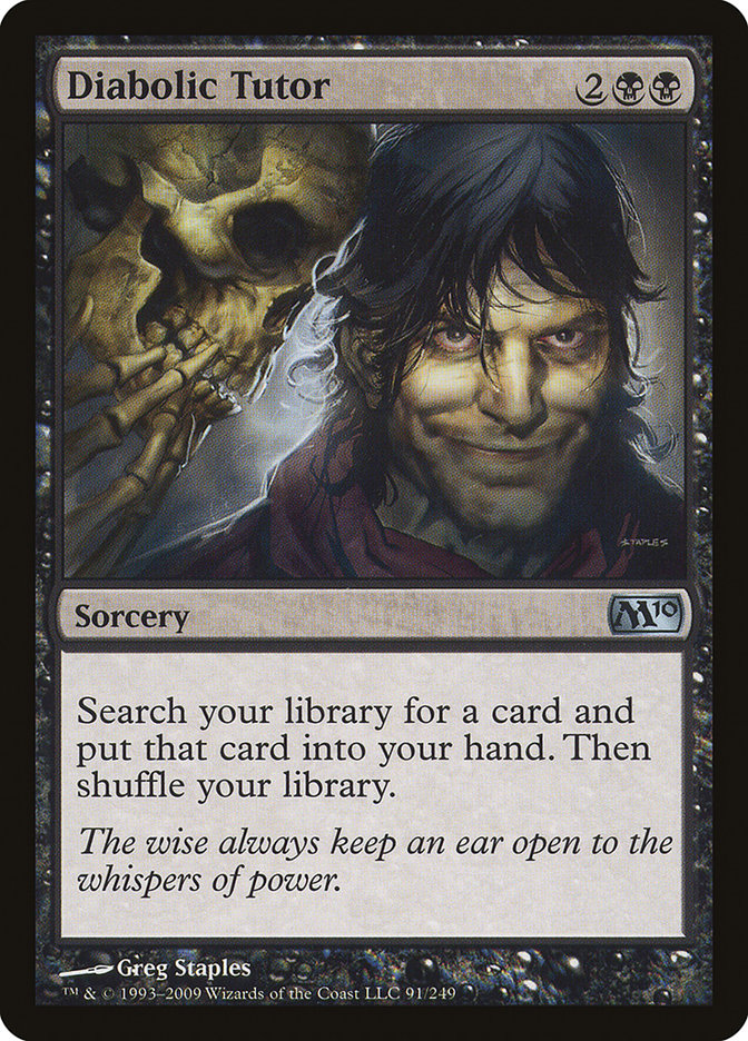 Diabolic Tutor [Magic 2010] | Card Merchant Takapuna