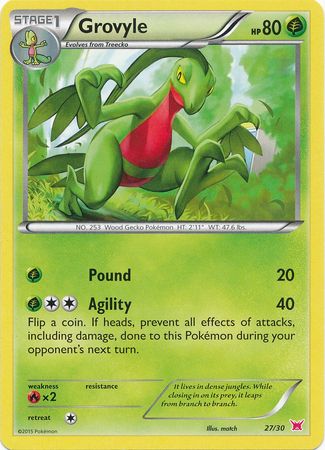 Grovyle (27/30) [XY: Trainer Kit 2 - Latias] | Card Merchant Takapuna