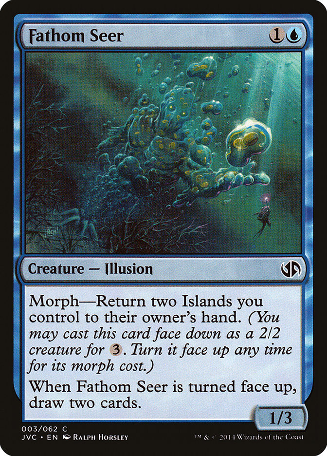 Fathom Seer [Duel Decks Anthology] | Card Merchant Takapuna