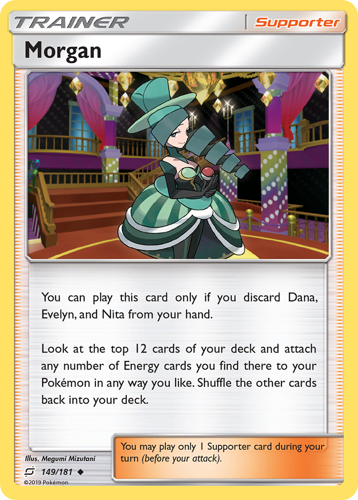 Morgan (149/181) [Sun & Moon: Team Up] | Card Merchant Takapuna