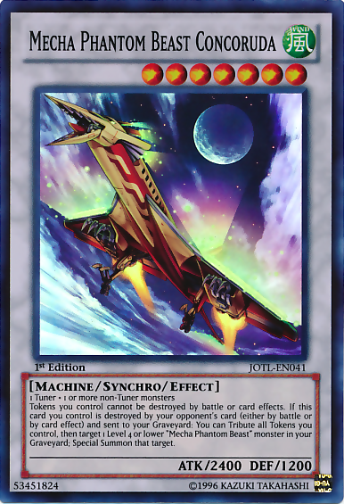 Mecha Phantom Beast Concoruda [JOTL-EN041] Super Rare | Card Merchant Takapuna