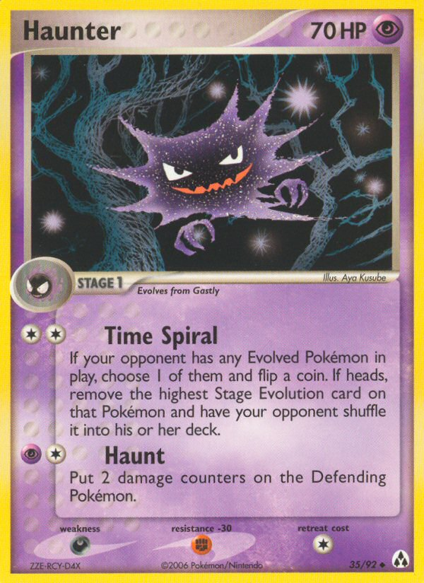 Haunter (35/92) [EX: Legend Maker] | Card Merchant Takapuna