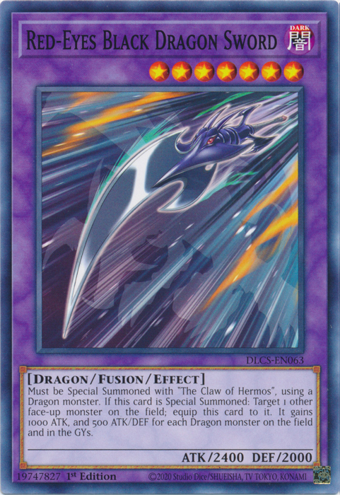 Red-Eyes Black Dragon Sword [DLCS-EN063] Common | Card Merchant Takapuna