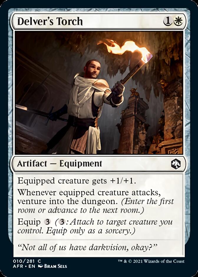 Delver's Torch [Dungeons & Dragons: Adventures in the Forgotten Realms] | Card Merchant Takapuna