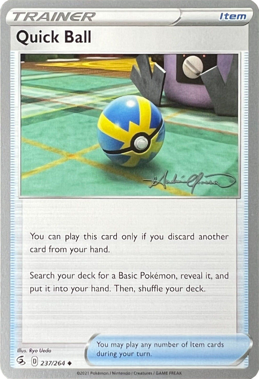 Quick Ball (237/264) (The Shape of Mew - Andre Chiasson) [World Championships 2022] | Card Merchant Takapuna