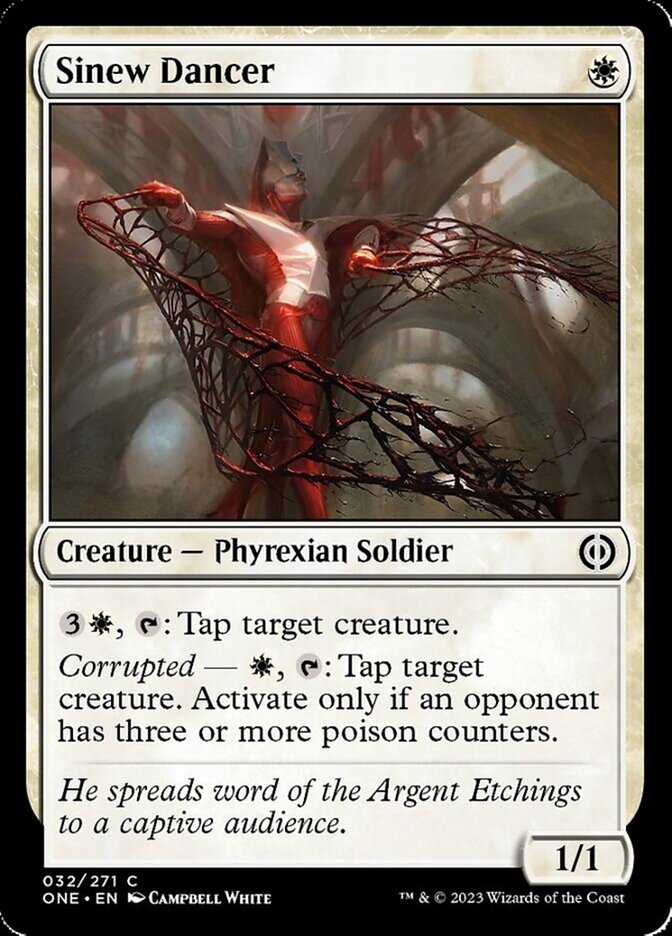 Sinew Dancer [Phyrexia: All Will Be One] | Card Merchant Takapuna