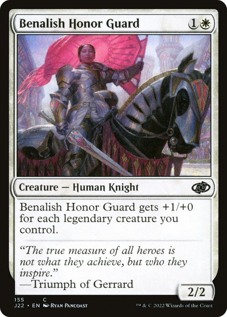 Benalish Honor Guard [Jumpstart 2022] | Card Merchant Takapuna