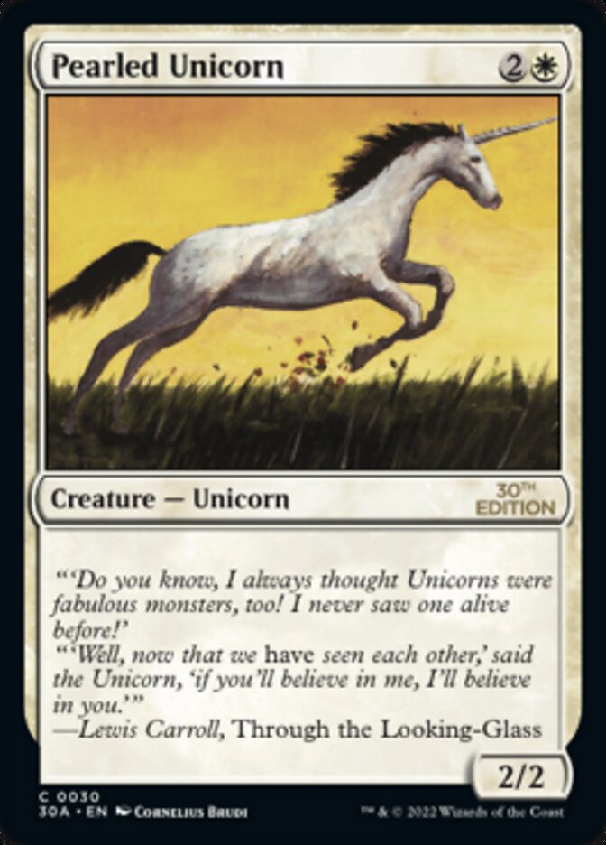 Pearled Unicorn [30th Anniversary Edition] | Card Merchant Takapuna