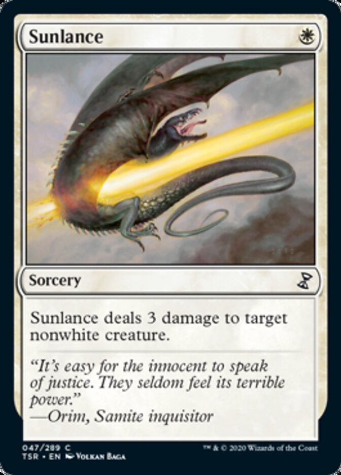 Sunlance [Time Spiral Remastered] | Card Merchant Takapuna