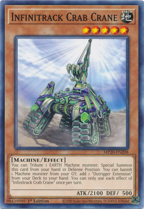 Infinitrack Crab Crane [MP20-EN208] Common | Card Merchant Takapuna