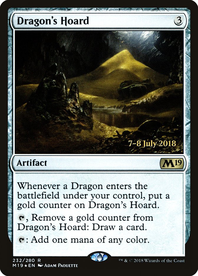 Dragon's Hoard [Core Set 2019 Prerelease Promos] | Card Merchant Takapuna