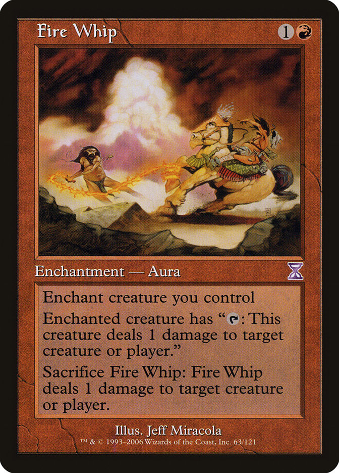 Fire Whip [Time Spiral Timeshifted] | Card Merchant Takapuna