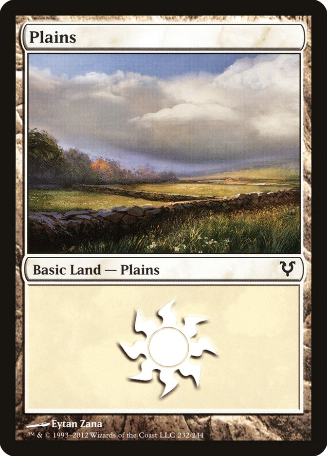 Plains (232) [Avacyn Restored] | Card Merchant Takapuna