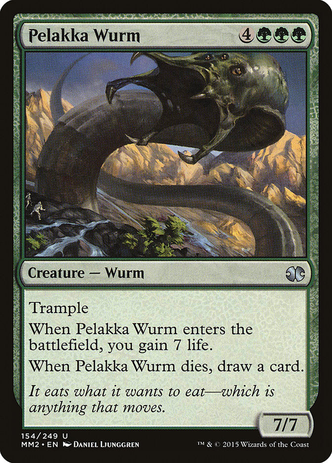 Pelakka Wurm [Modern Masters 2015] | Card Merchant Takapuna