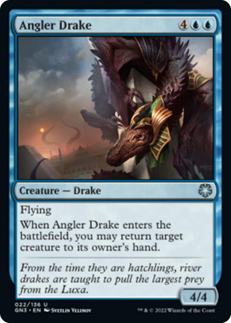 Angler Drake [Game Night: Free-for-All] | Card Merchant Takapuna
