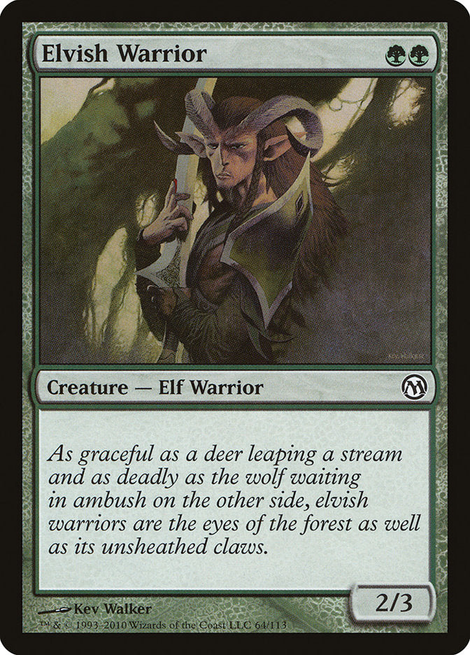 Elvish Warrior [Duels of the Planeswalkers] | Card Merchant Takapuna