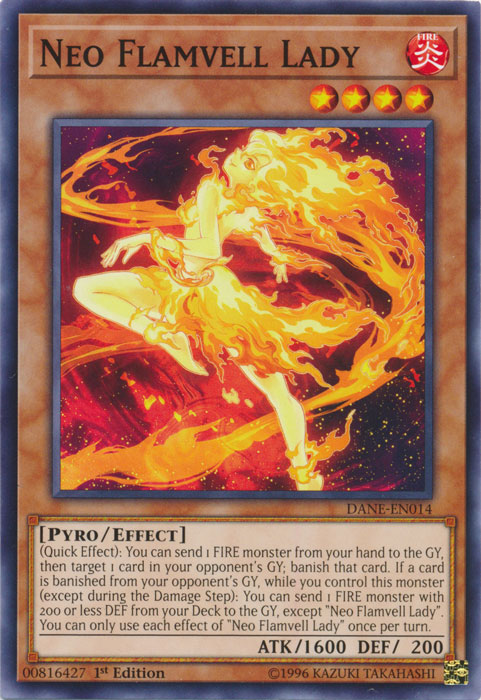 Neo Flamvell Lady [DANE-EN014] Common | Card Merchant Takapuna