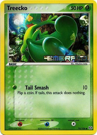 Treecko (70/106) (Stamped) [EX: Emerald] | Card Merchant Takapuna