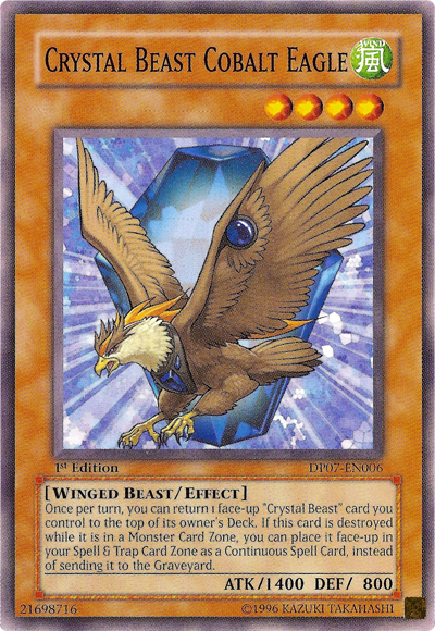 Crystal Beast Cobalt Eagle [DP07-EN006] Common | Card Merchant Takapuna