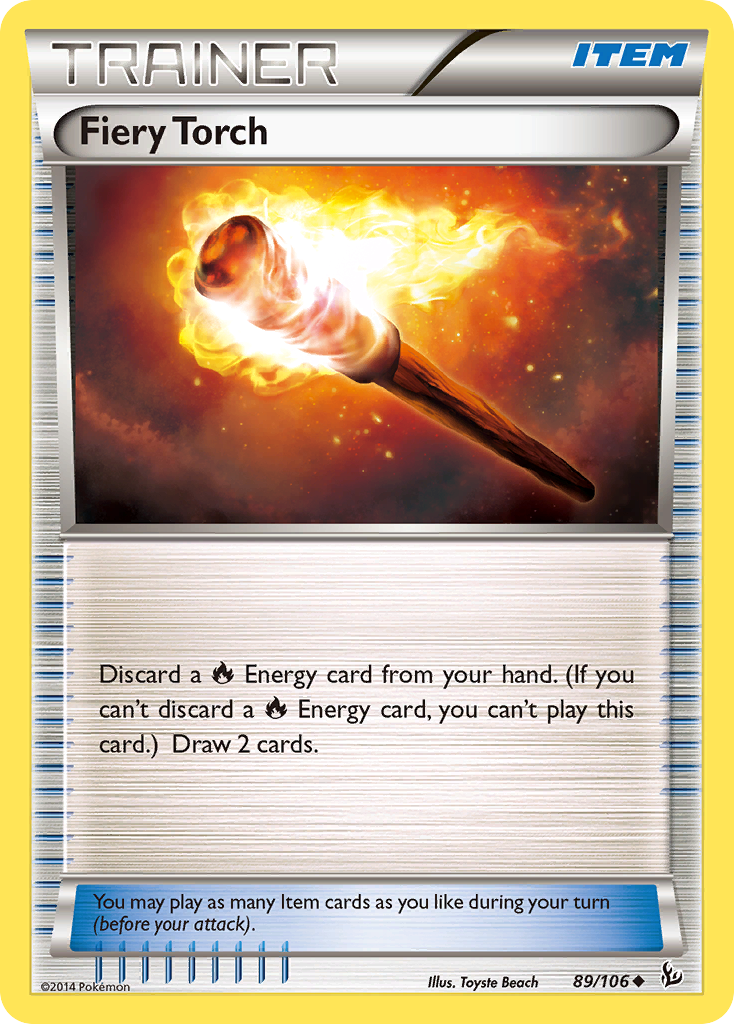 Fiery Torch (89/106) [XY: Flashfire] | Card Merchant Takapuna