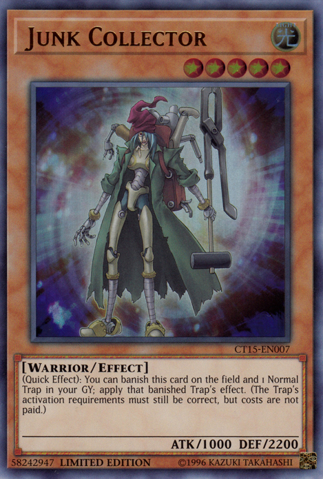 Junk Collector [CT15-EN007] Ultra Rare | Card Merchant Takapuna