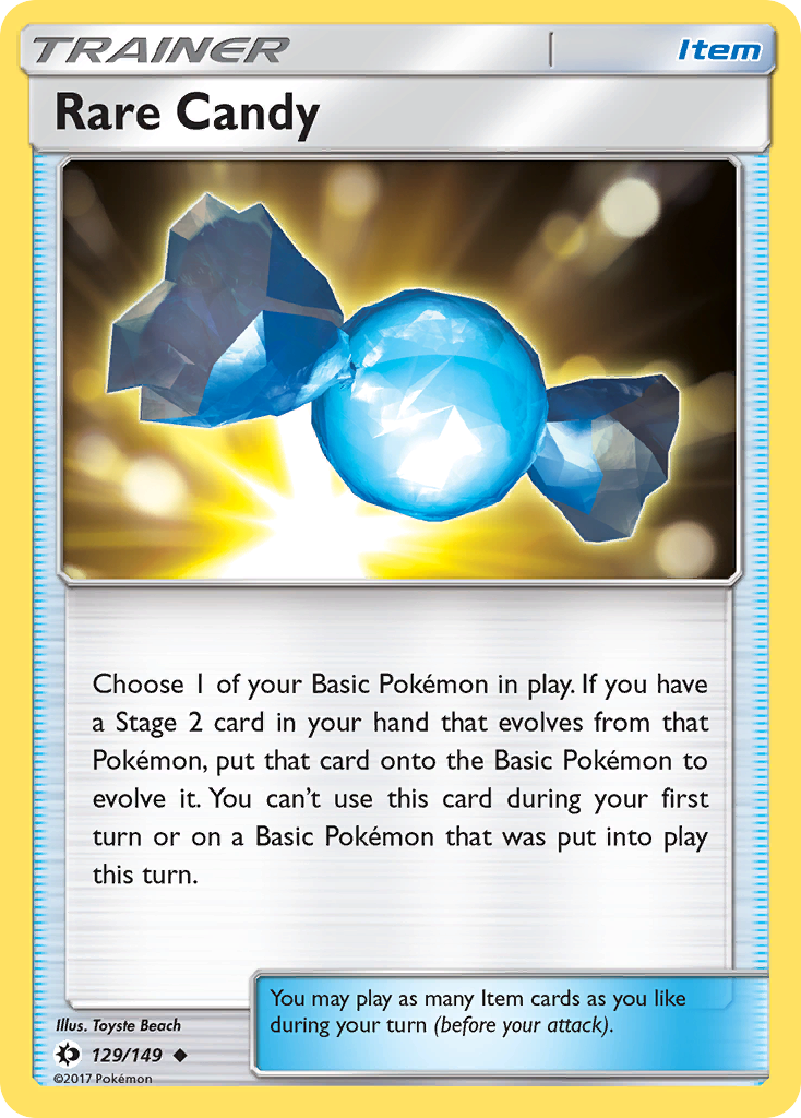 Rare Candy (129/149) [Sun & Moon: Base Set] | Card Merchant Takapuna