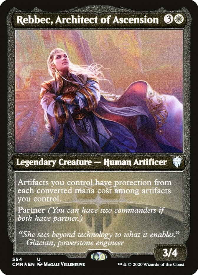 Rebbec, Architect of Ascension (Etched) [Commander Legends] | Card Merchant Takapuna