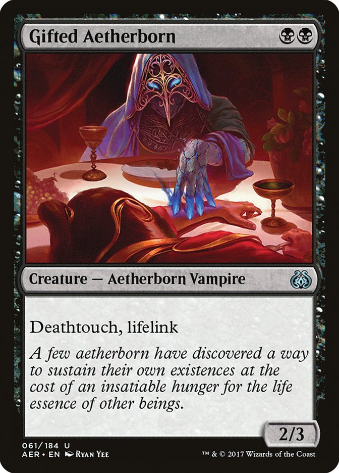 Gifted Aetherborn [Aether Revolt] | Card Merchant Takapuna