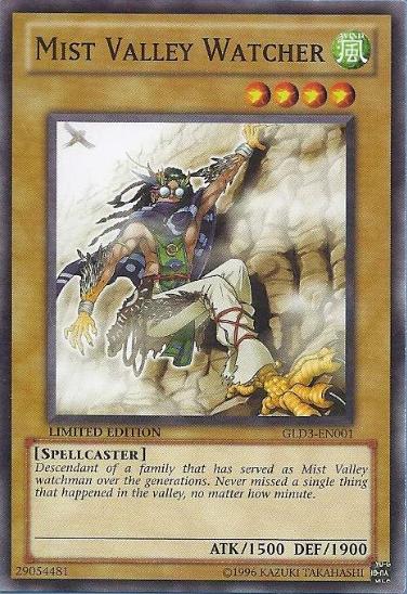 Mist Valley Watcher [GLD3-EN001] Common | Card Merchant Takapuna