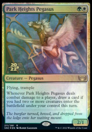 Park Heights Pegasus [Streets of New Capenna Prerelease Promos] | Card Merchant Takapuna