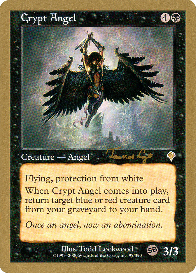 Crypt Angel (Tom van de Logt) (SB) [World Championship Decks 2001] | Card Merchant Takapuna