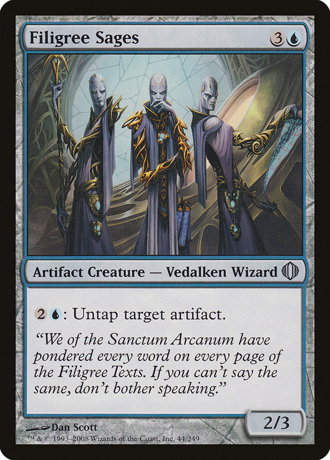 Filigree Sages [Shards of Alara] | Card Merchant Takapuna