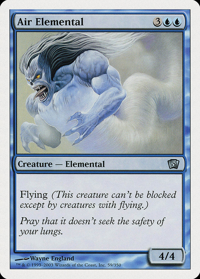 Air Elemental [Eighth Edition] | Card Merchant Takapuna