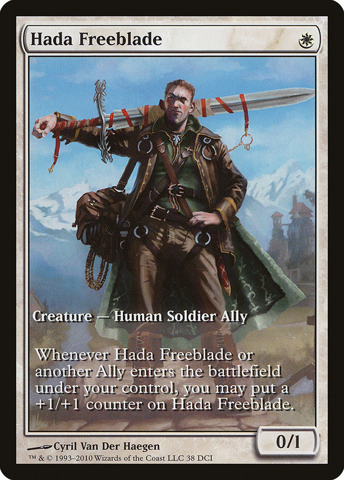 Hada Freeblade (Extended Art) [Worldwake Promos] | Card Merchant Takapuna