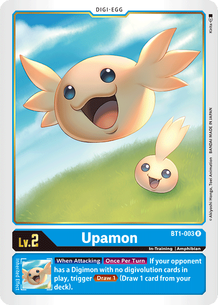 Upamon [BT1-003] [Release Special Booster Ver.1.0] | Card Merchant Takapuna