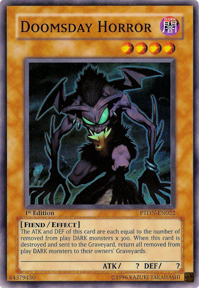 Doomsday Horror [PTDN-EN022] Super Rare | Card Merchant Takapuna