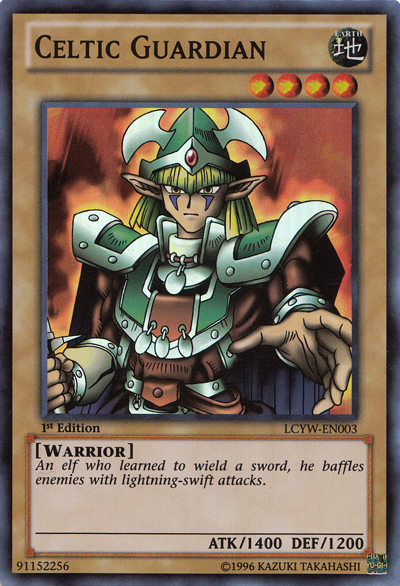 Celtic Guardian [LCYW-EN003] Super Rare | Card Merchant Takapuna