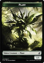 Plant // Snake Double-Sided Token [Commander 2019 Tokens] | Card Merchant Takapuna