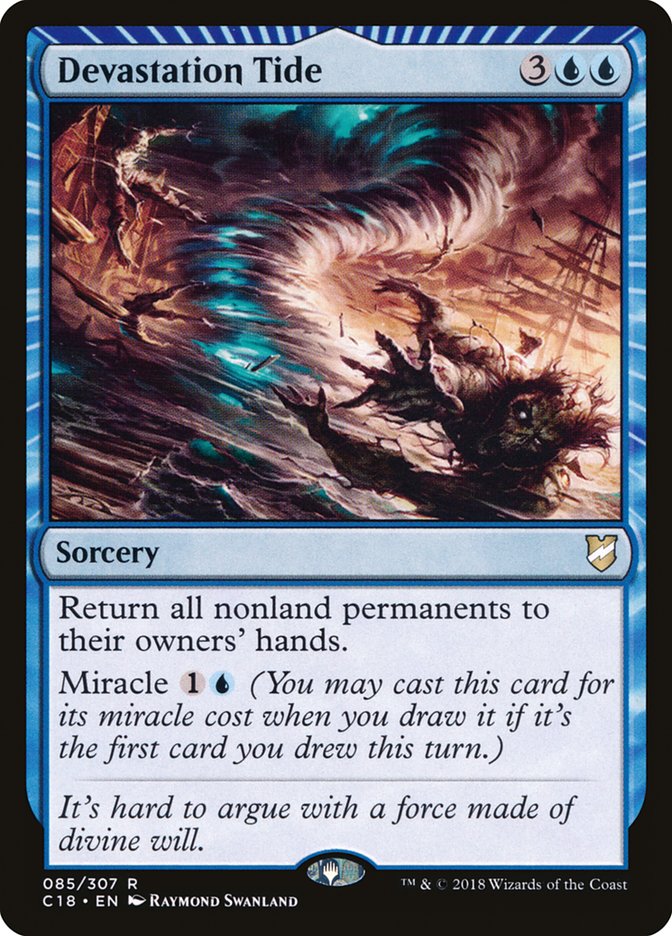 Devastation Tide [Commander 2018] | Card Merchant Takapuna