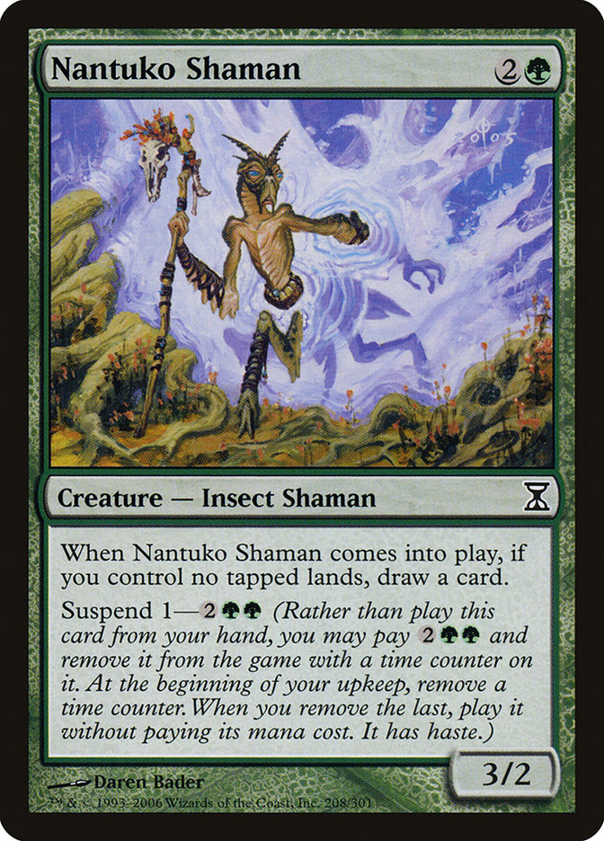 Nantuko Shaman [Time Spiral] | Card Merchant Takapuna