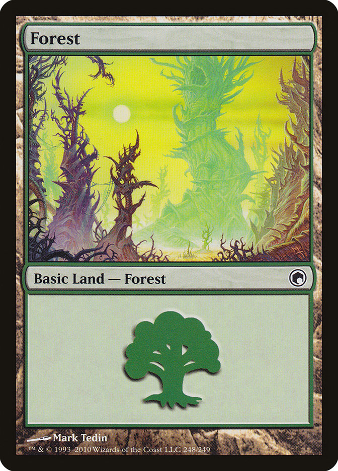 Forest (248) [Scars of Mirrodin] | Card Merchant Takapuna