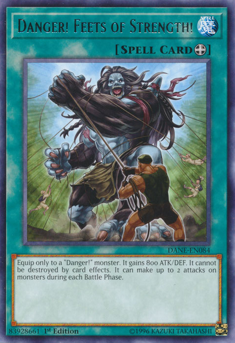 Danger! Feets of Strength! [DANE-EN084] Rare | Card Merchant Takapuna