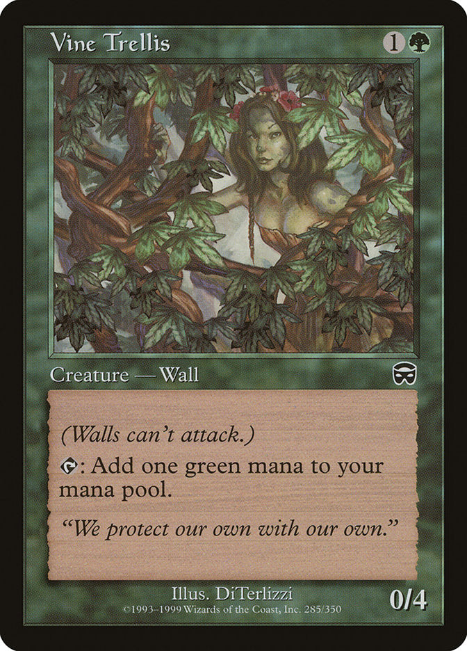 Vine Trellis [Mercadian Masques] | Card Merchant Takapuna