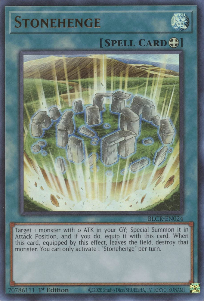 Stonehenge [BLCR-EN024] Ultra Rare | Card Merchant Takapuna