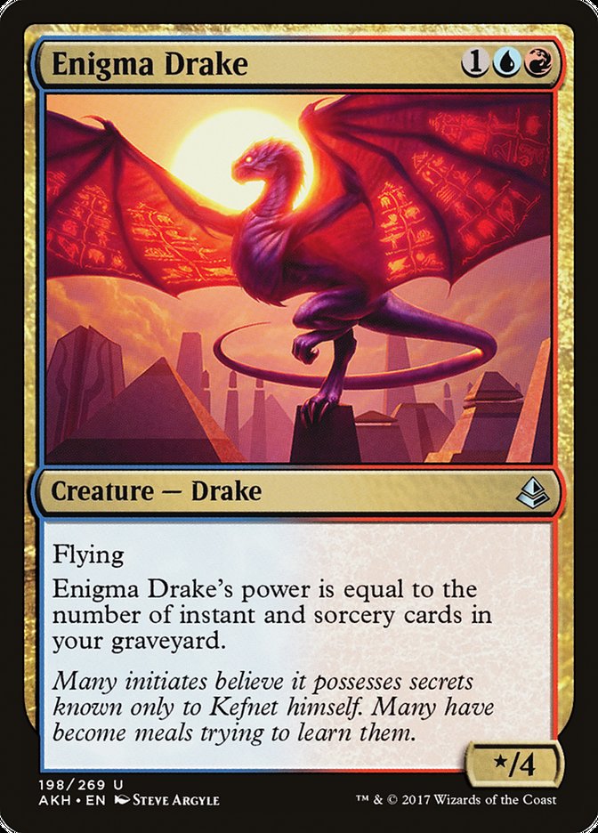 Enigma Drake [Amonkhet] | Card Merchant Takapuna