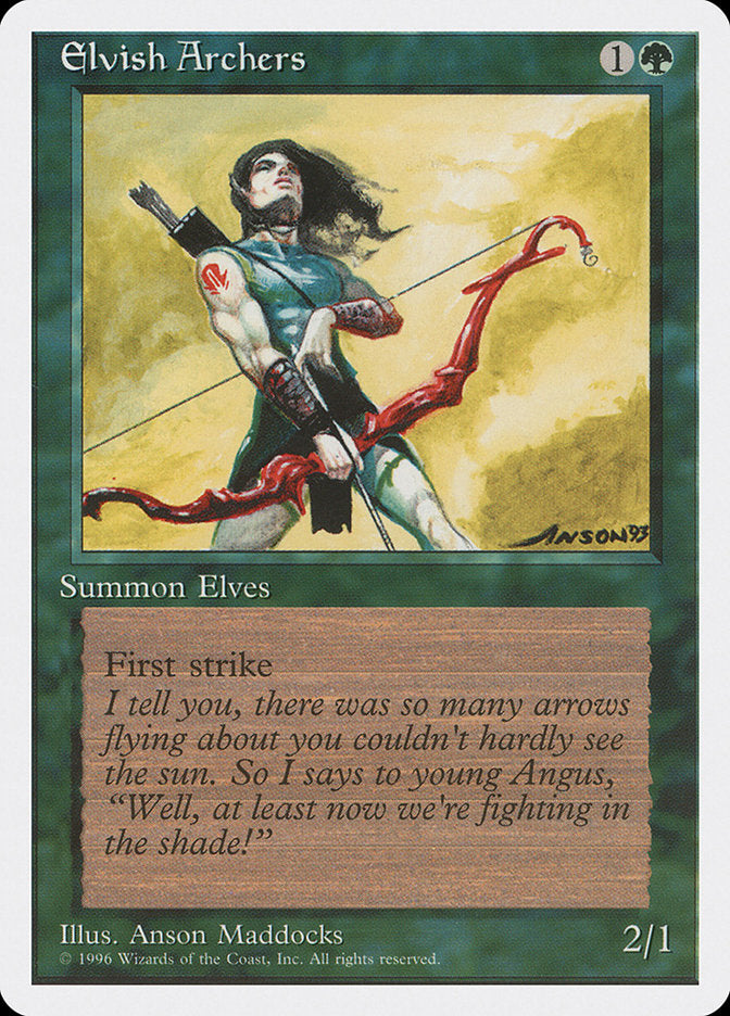 Elvish Archers [Introductory Two-Player Set] | Card Merchant Takapuna