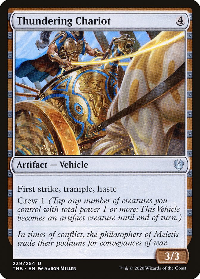 Thundering Chariot [Theros Beyond Death] | Card Merchant Takapuna