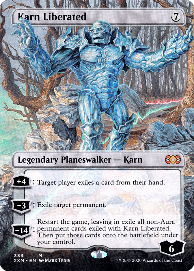 Karn Liberated (Toppers) [Double Masters] | Card Merchant Takapuna