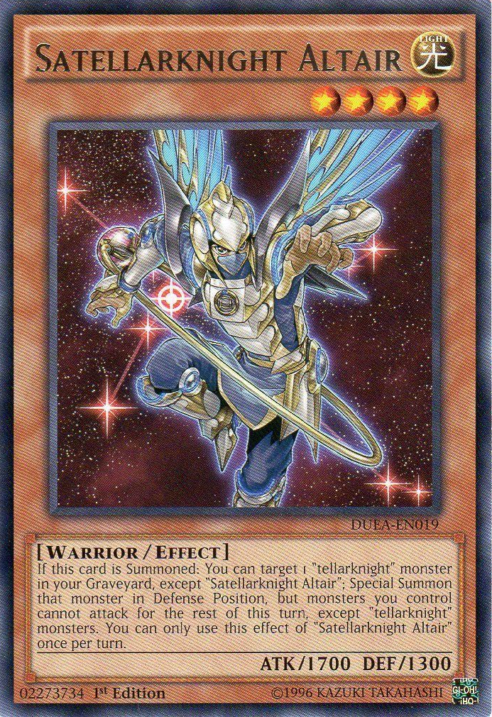 Satellarknight Altair [DUEA-EN019] Rare | Card Merchant Takapuna