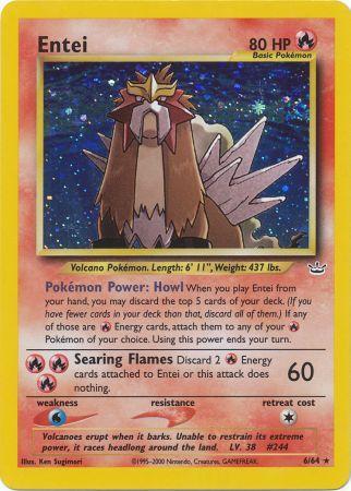 Entei (6/64) [Neo Revelation Unlimited] | Card Merchant Takapuna